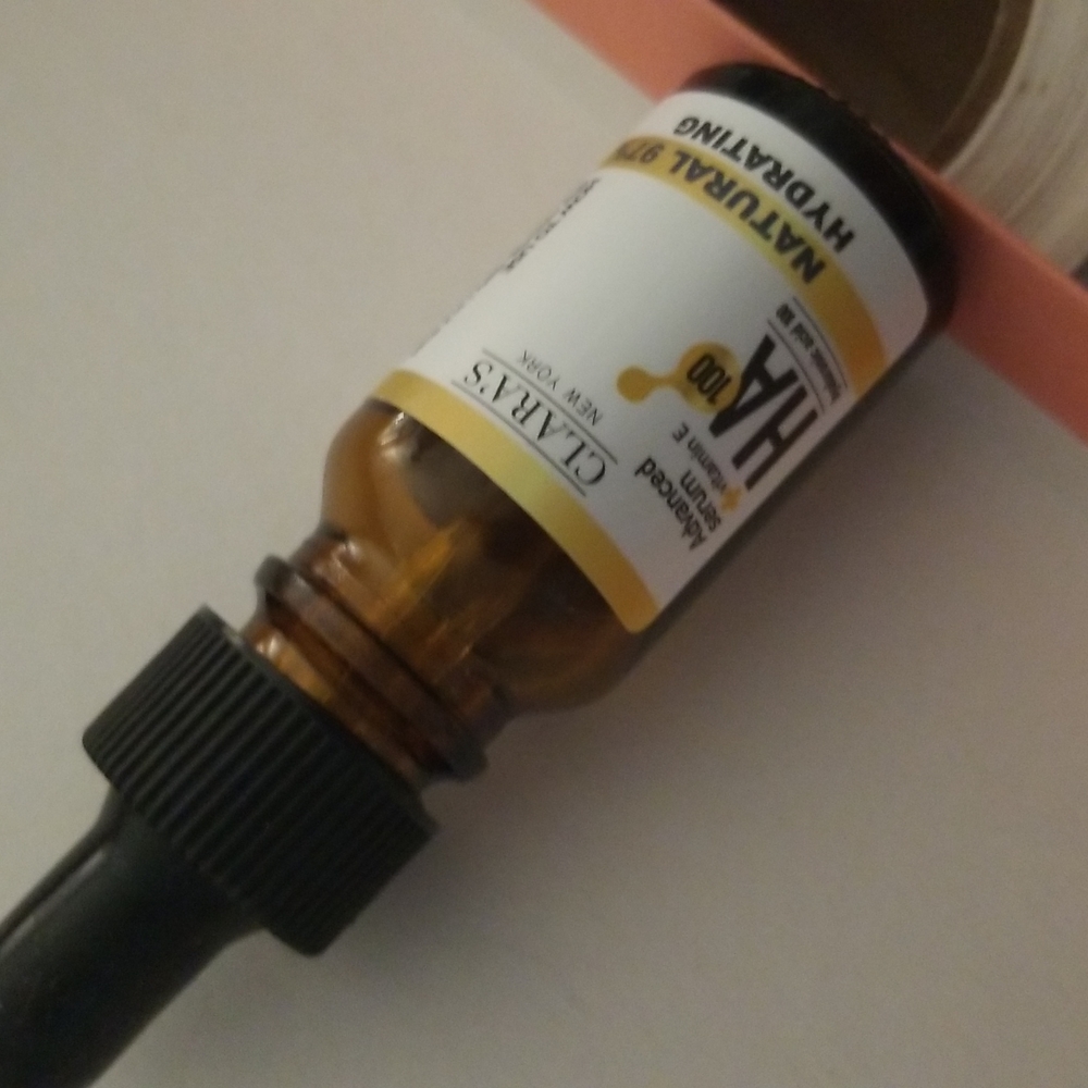 4/25 bundle item. Clara's New York HA Serum